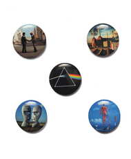 Placka Pink Floyd - Album Covers /  set 5 kus