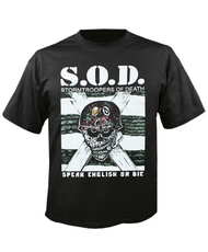 Tričko Stormtroopers Of Death - Speak English or Die S.  O.  D. 